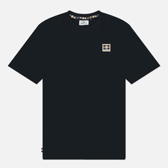 Мужская футболка Aquascutum Active Patch Club Check, цвет синий, размер S