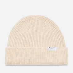 Шапка Aquascutum Active Logo Wool, цвет бежевый