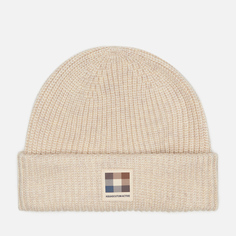 Шапка Aquascutum Active Patch, цвет бежевый