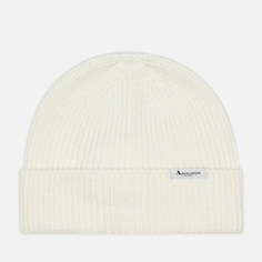 Шапка Aquascutum Active Logo Wool, цвет белый