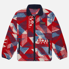Мужская толстовка Napapijri Argient Full-Zip Fleece, цвет красный, размер L