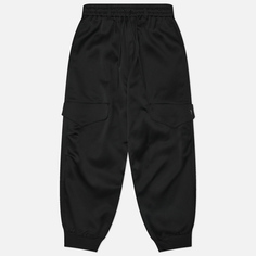 Женские брюки Y-3 Tech Seersucker Cargo, цвет чёрный, размер L
