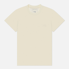 Женская футболка Y-3 Regular Premium, цвет бежевый, размер XS