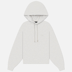 Женская толстовка Y-3 Brushed Terry Boxy Hoodie, цвет серый, размер S
