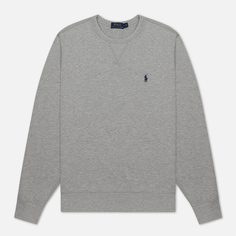 Мужская толстовка Polo Ralph Lauren Embroidered Pony Fleece Crew Neck, цвет серый, размер L