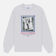 Мужская толстовка Butter Goods Angel Crewneck, цвет серый, размер L