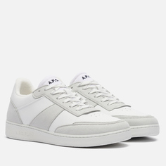 Мужские кроссовки A.P.C. Plain, цвет белый, размер 40 EU