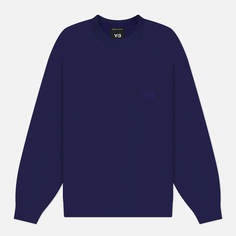 Мужская толстовка Y-3 Brushed Terry Crew, цвет фиолетовый, размер S