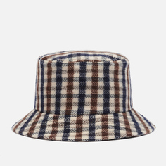 Панама Aquascutum Club Check, цвет бежевый, размер L-XL