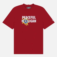 Мужская футболка Peaceful Hooligan Screamadelica, цвет красный, размер XXL
