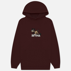 Мужская толстовка Butter Goods Unleash Pullover Hoodie, цвет бордовый, размер M