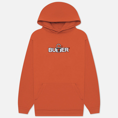 Мужская толстовка Butter Goods Lock Pullover Hoodie, цвет оранжевый, размер S