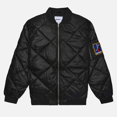 Мужская куртка бомбер Butter Goods Temperature, цвет чёрный, размер XXL