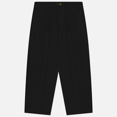 Мужские брюки Butter Goods Pleated Q324, цвет чёрный, размер 28