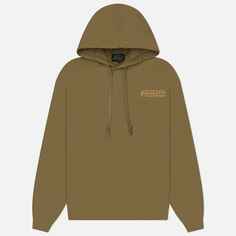 Мужская толстовка Pendleton Trade Mark Hoodie, цвет оливковый, размер S