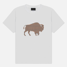 Мужская футболка Pendleton Los Lunas Bison, цвет белый, размер M