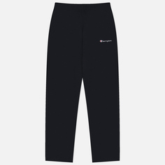 Мужские брюки Champion Small Logo Straight Hem Pro Jersey, цвет синий, размер XL