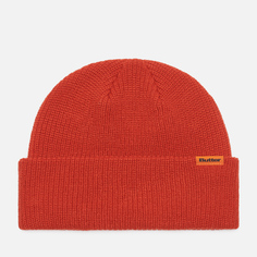 Шапка Butter Goods Tall Wharfie Q324, цвет красный