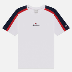 Мужская футболка Champion Legacy Retro Sport Small Logo, цвет белый, размер XL