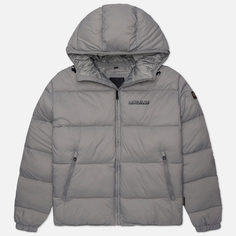 Мужской пуховик Napapijri A-Suomi Hooded 1, цвет серый, размер L