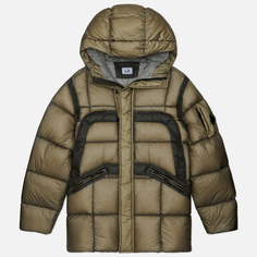 Мужской пуховик C.P. Company D.D. Shell Down Parka, цвет бежевый, размер XXL