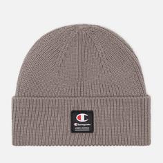 Шапка Champion Legacy Retro Sport Jacquard Logo, цвет серый