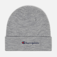 Шапка Champion Script Logo, цвет серый