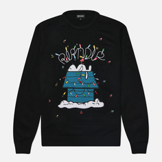 Мужской свитер RIPNDIP Nerm Christmas Light Up, цвет чёрный, размер XL