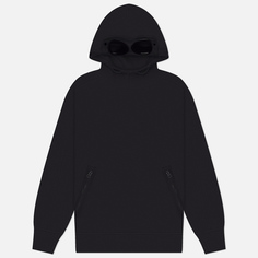Мужская толстовка C.P. Company Diagonal Raised Fleece Goggle Hooded, цвет серый, размер XL