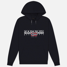 Мужская толстовка Napapijri Aylmer Winter Hoodie, цвет чёрный, размер S