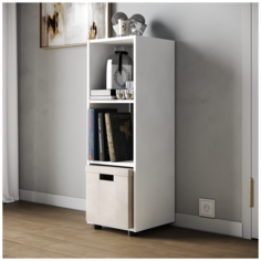 (Как у IKEA) Стеллаж Kvadro-1 для дома и офиса Ru Home24