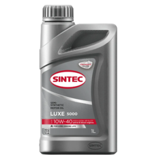 Масло моторное Sintec Luxe 5000 10W-40 полусинтетическое 1 л