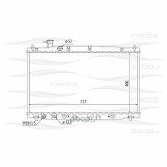 Коврики 3D в салон LADA Kalina, 2004->, 4 шт. (полиуретан) Element F400250E1