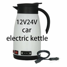 Автомобильный электрический чайник 12V24V, нержавеющая сталь, черный Mi Yi