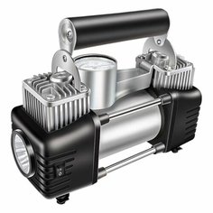 Насос воздушный Neutral in English, для авто, двойной цилиндр, подсветка, в сумке