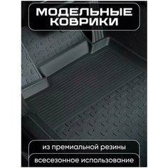 Коврики резиновые в салон для Renault Duster (рест.) 2015-2021 /резиновые коврики Рено дастер рестайлинг Sei Ntex