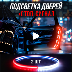 Подсветка кромки передних дверей авто Autonew16