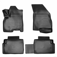 Коврики салонные для chery tiggo 7 pro 3d (2020) (luxury и elite) черн полиурет компл Norplast NPA11C11742