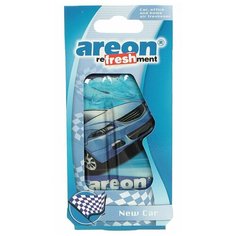 Ароматизатор на зеркало Areon Refreshment гелевый, новая машина 704-025-909