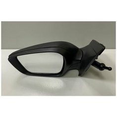 Зеркало левое механическое текстурное черное для Хендай Солярис 2011-2017 / арт. NSP02876104L000CA / бренд NSP / OEM 876104L000CA