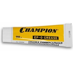 Смазка универсальная CHAMPION EP-0, 110 г низкотем