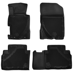 Коврики для Honda Civic VIII (2005-2012) Premium ("EVA 3D") в cалон Delform