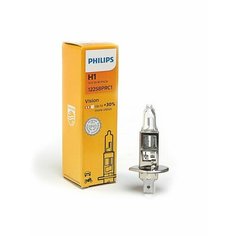 Лампа автомобильная галогенная Philips 12258PRC1 H1 12 В 55 Вт T8/H1/M/H7 3200K 1 шт.