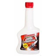 Октан-корректор RUNWAY для повышения октанового числа и защиты от коррозии RW 3010 300мл в бензобак