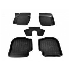 Комплект ковриков Avtodriver ADRAVG002 для Skoda Rapid, Volkswagen Polo с 2014 г., 5 шт. черный 5