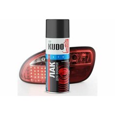 Лак для тонировки фар Kudo, черный, 520мл, арт. KU-9021