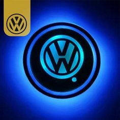 Подсветка подстаканников с логотипом Volkswagen 1 штук Wva