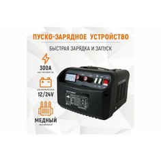 Пуско-зарядное устройство 12/24V 300А WDK-Start300 Wiederkraft