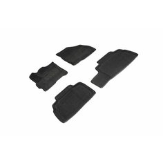 Автомобильные коврики 3D ворс Seintex 96648 CHERY EXEED LX 2019 - н. в. черные