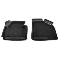 Коврики салона резиновые с бортиком для Hyundai ix35 / Kia Sportage III (2010->) (передняя пара) Avtodriver